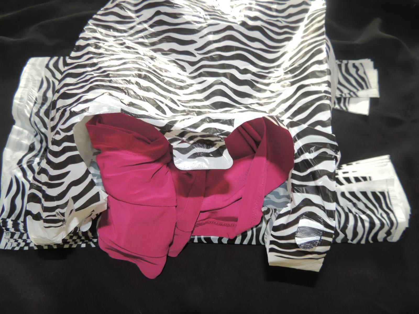 Leopard, Zebra T-Shirt Bags with Handles, 8x5x16″ & 11x6x21 Cute Animal Print Fa