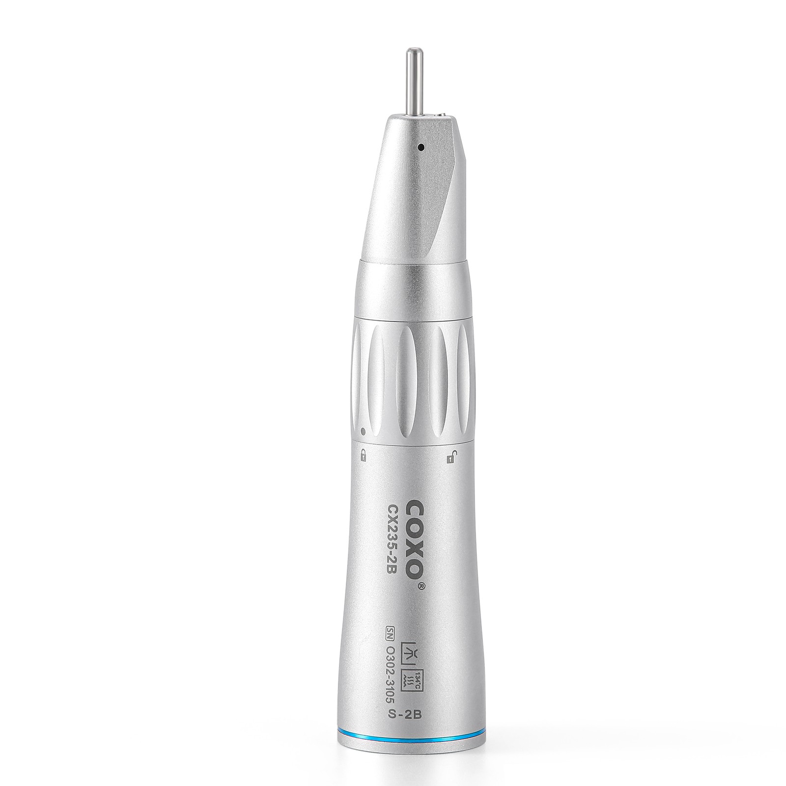 COXO CX235-2B Low Speed Handpiece, 1:1 Inner Channel, Straight Handpiece, Max4