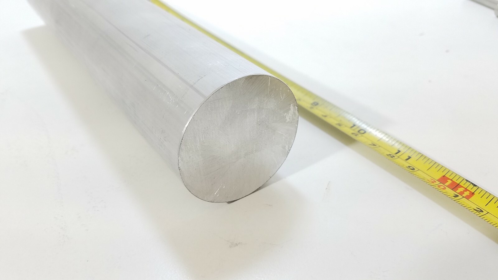 6061 Aluminum Round Bar, 2″ Round, 10″ long, Lathe, Solid, T6511