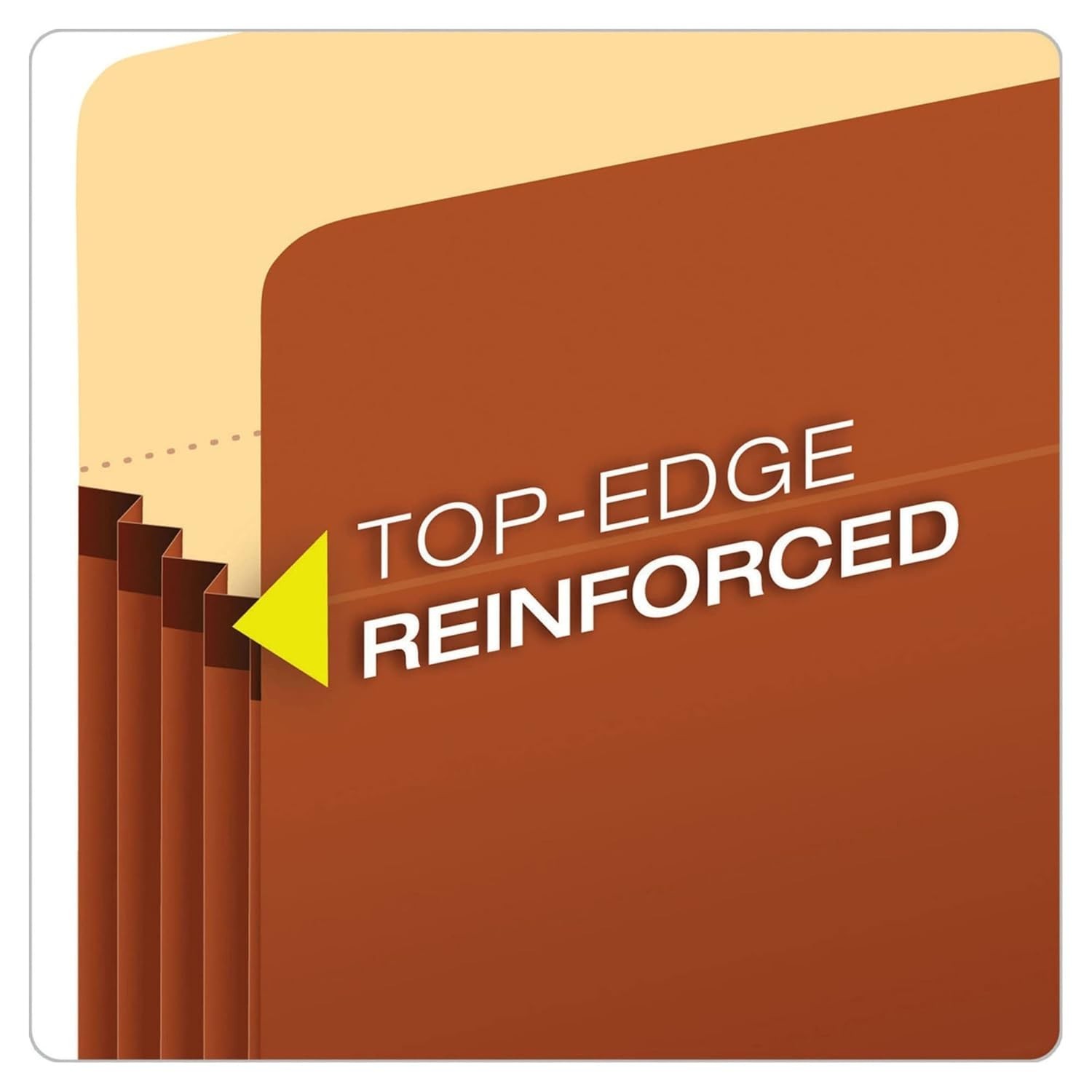 Expanding File Pockets 5.25in Capacity Redrope Reinforced Tyvek for Office Use
