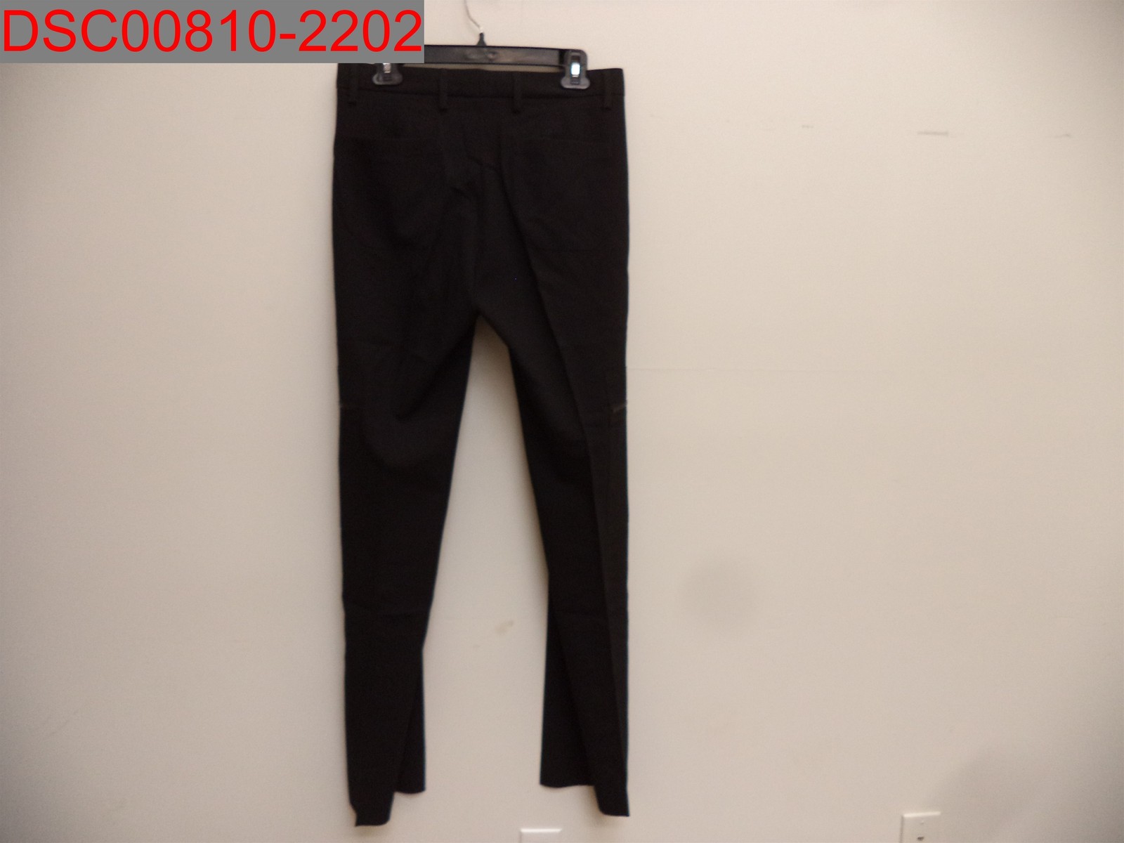 NWOT – Kimmykakes Unisex Adult Black Pants, Size 30