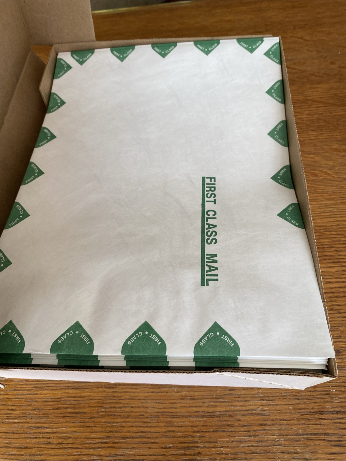 Tyvek DuPont 100ct Peel & Seal Open End First Class Envelope 9×12