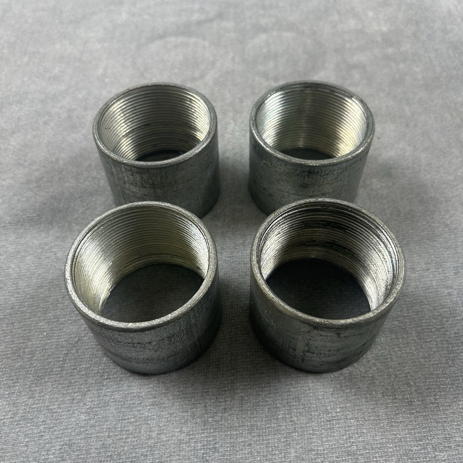 2” Threaded RMC Rigid Conduit Coupling Galvanized Steel – 4 Ct