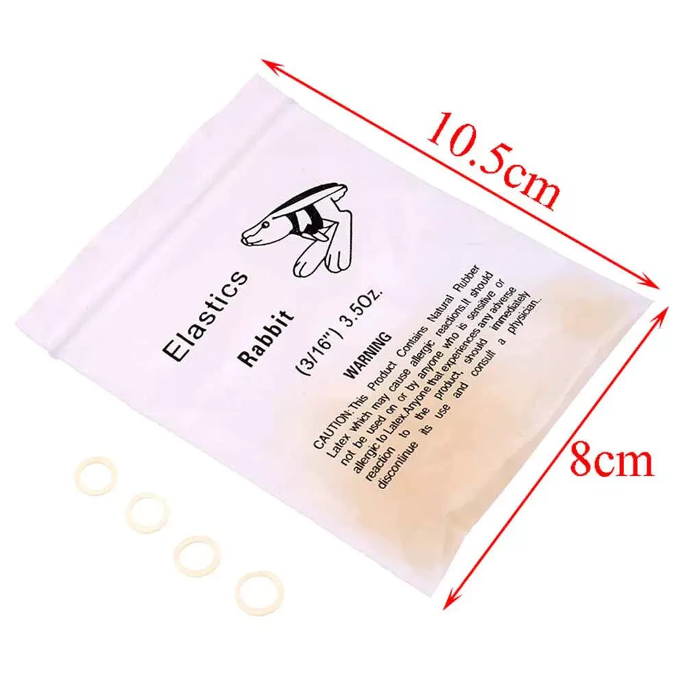 Dental Orthodontic Rubber Bands Ortho Elastics Latex Braces 15 Sizes For Choice