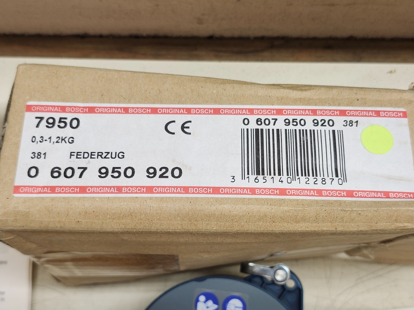 New Bosch 7950 / 0 607 950 920 0.3-1.2 kg Cable Reel Tool Balancer FREE SHIPPING