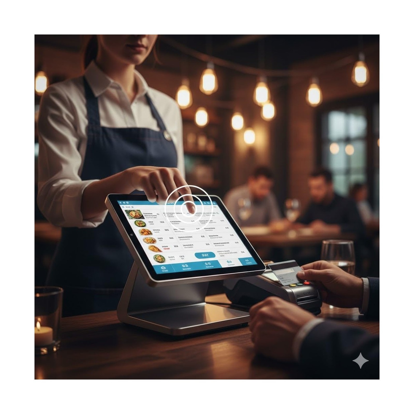 125 Aloha POS Server Swipe Employee Cards