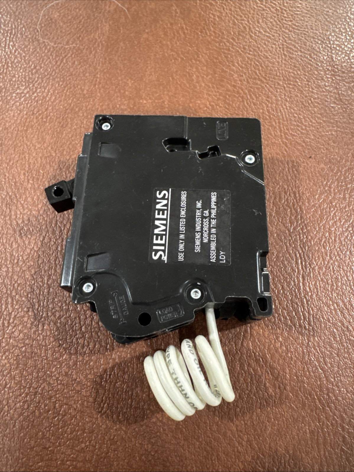Siemens QF130A 1 Pole 30 Amp 120V Circuit Breaker Black GFCI 1P 30A QPF2