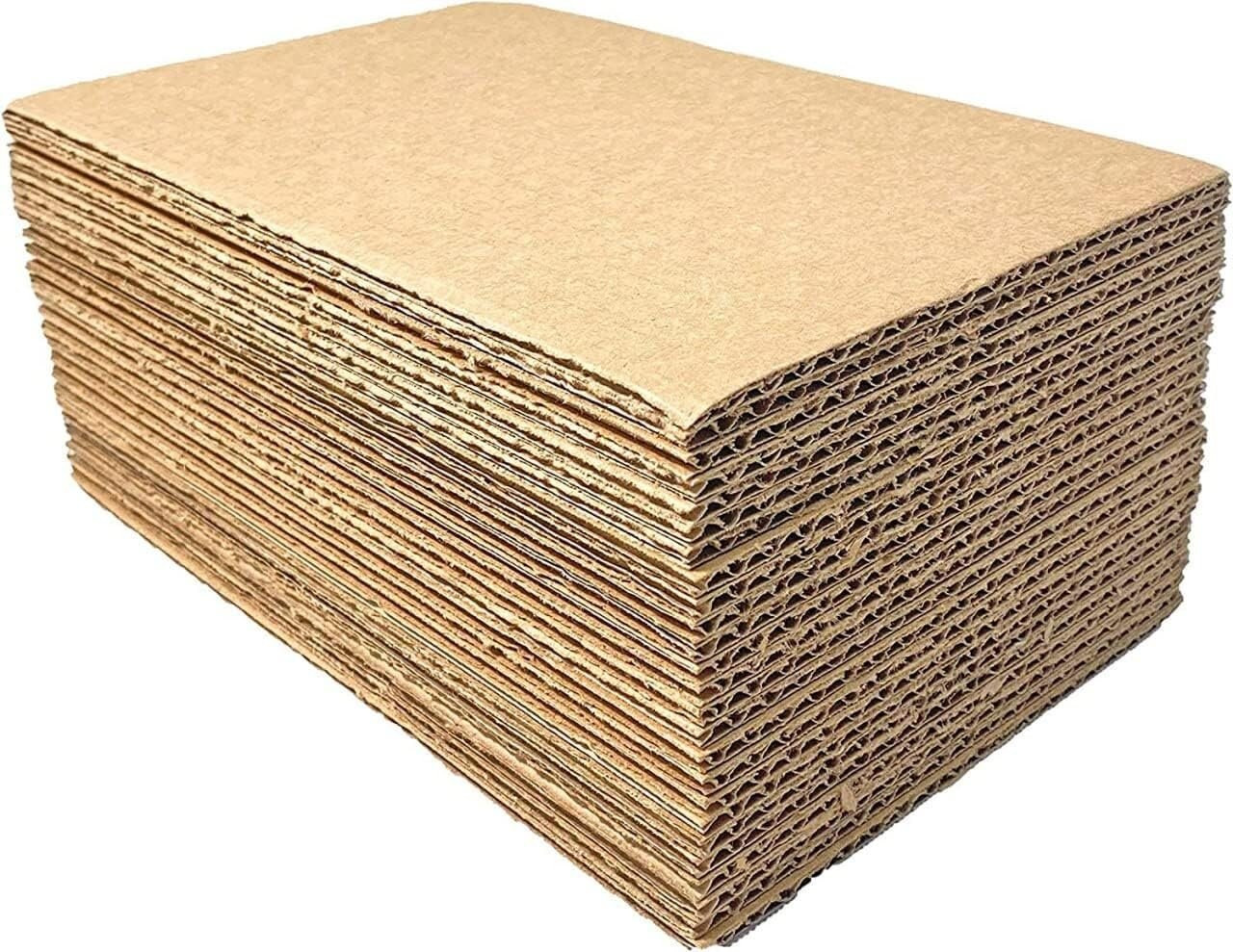 200 5X7 Cardboard Corrugated Pads Inserts Filler Sheet 5 X 7