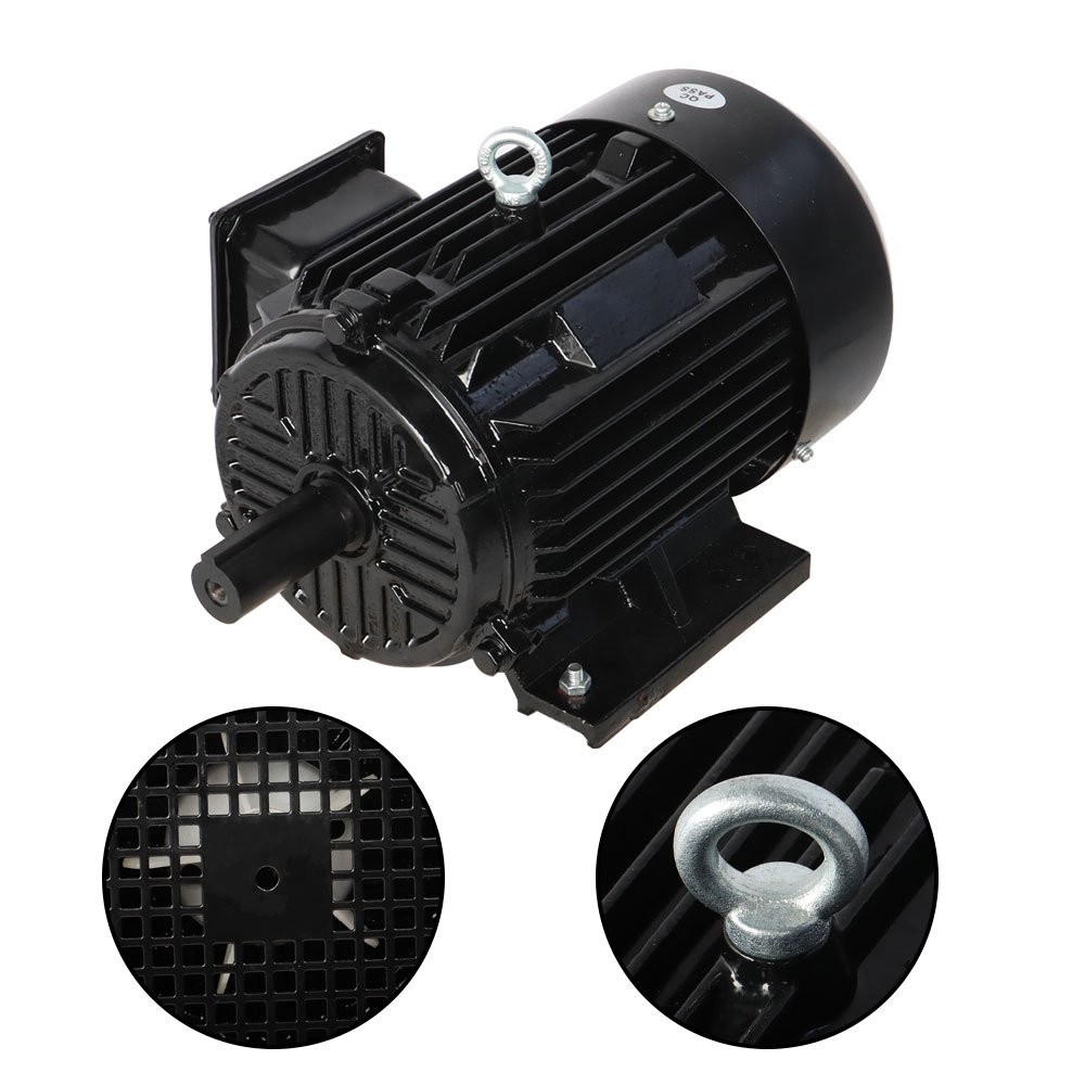 5HP Electric Motor 1800 RPM 184T Frame TEFC 230/460 Volt Severe Duty 3 Phase