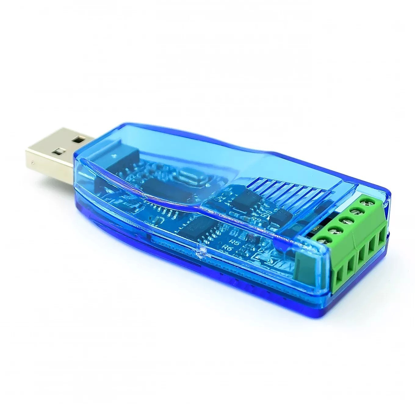 Industrial USB to RS485 Converter, High Compatibility with V2.0 Standard RS-485