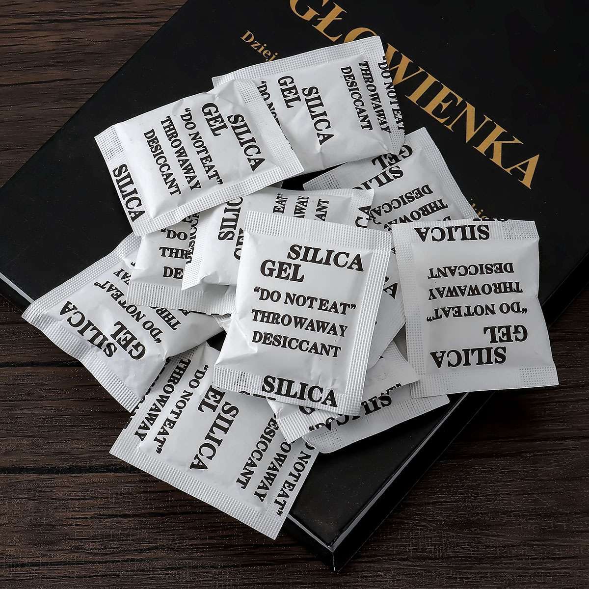 60/100pcs Silica Gel Packets 5g Grams Desiccant Pack Moisture Absorber Reusable