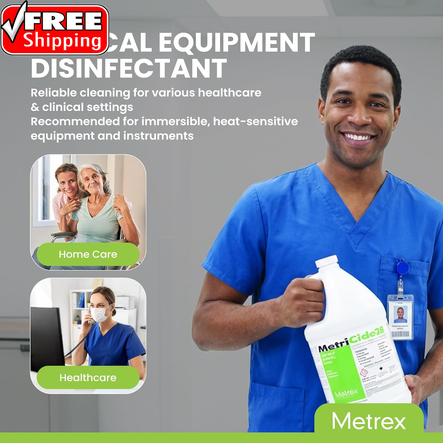 Metricide 28 High-Level Sterilizing & Disinfecting Solution – 2.5% Glutaraldehyd