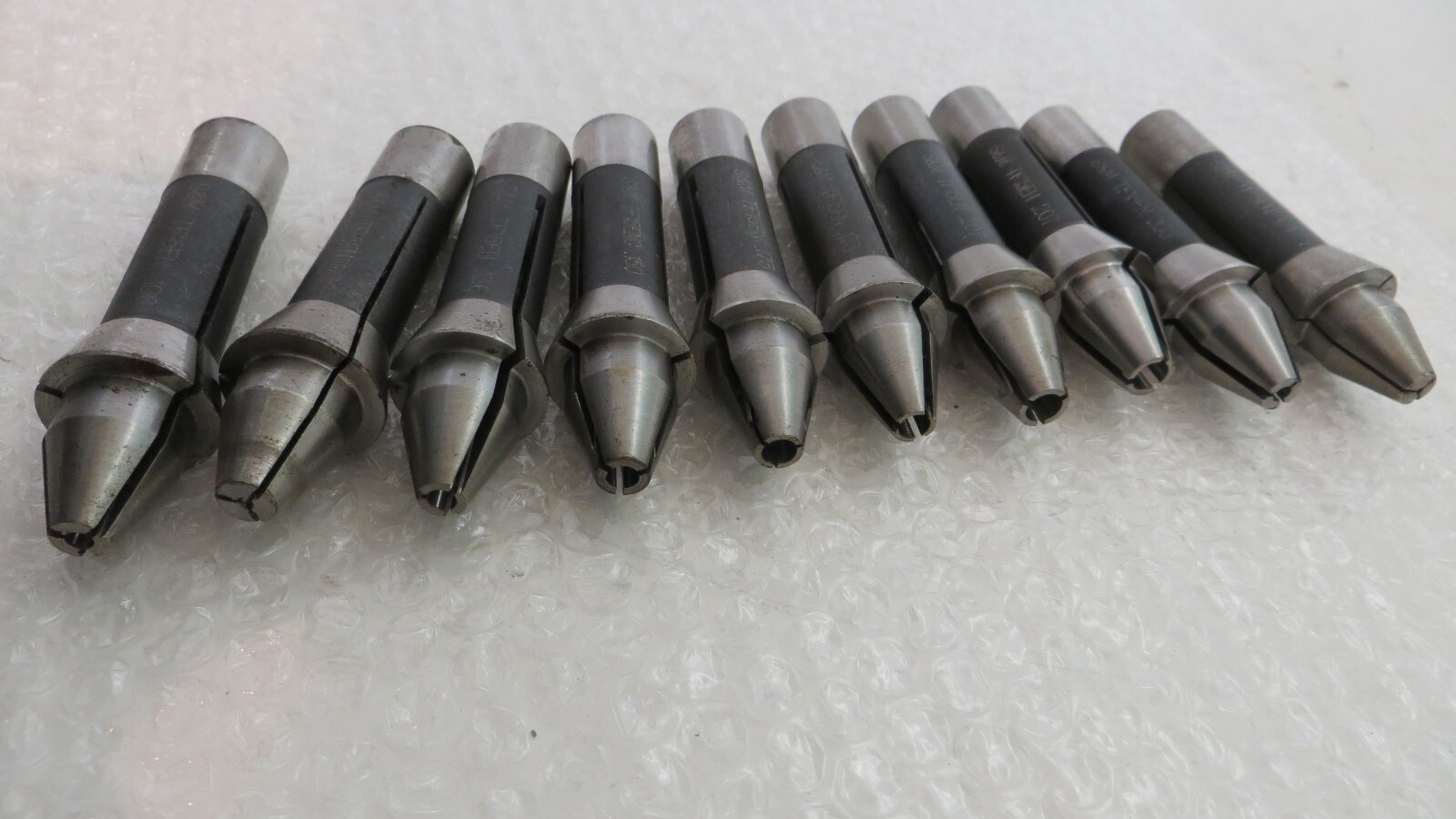 9 Collets SOUTHWICK AND MEISTER TF15EN S&M, PRECISION CNC
