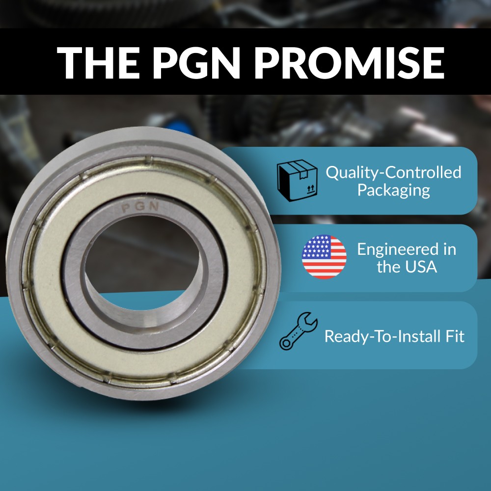 (2) 6203-ZZ Premium Metal Shield Ball Bearing C3 EMQ, 17x40x12, 6203 ZZ 6203z