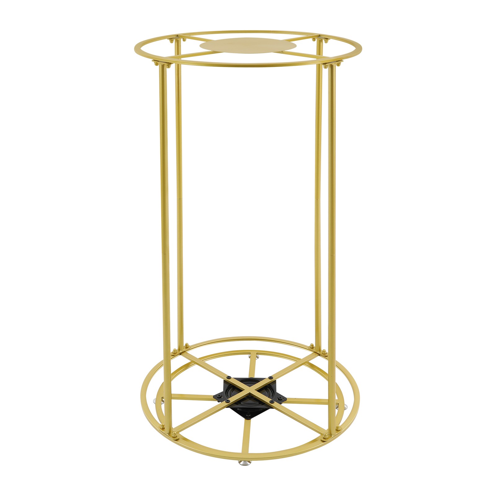 Free Standing Garment Rack 360° Rotating Clothes Display Stand for Store & Home