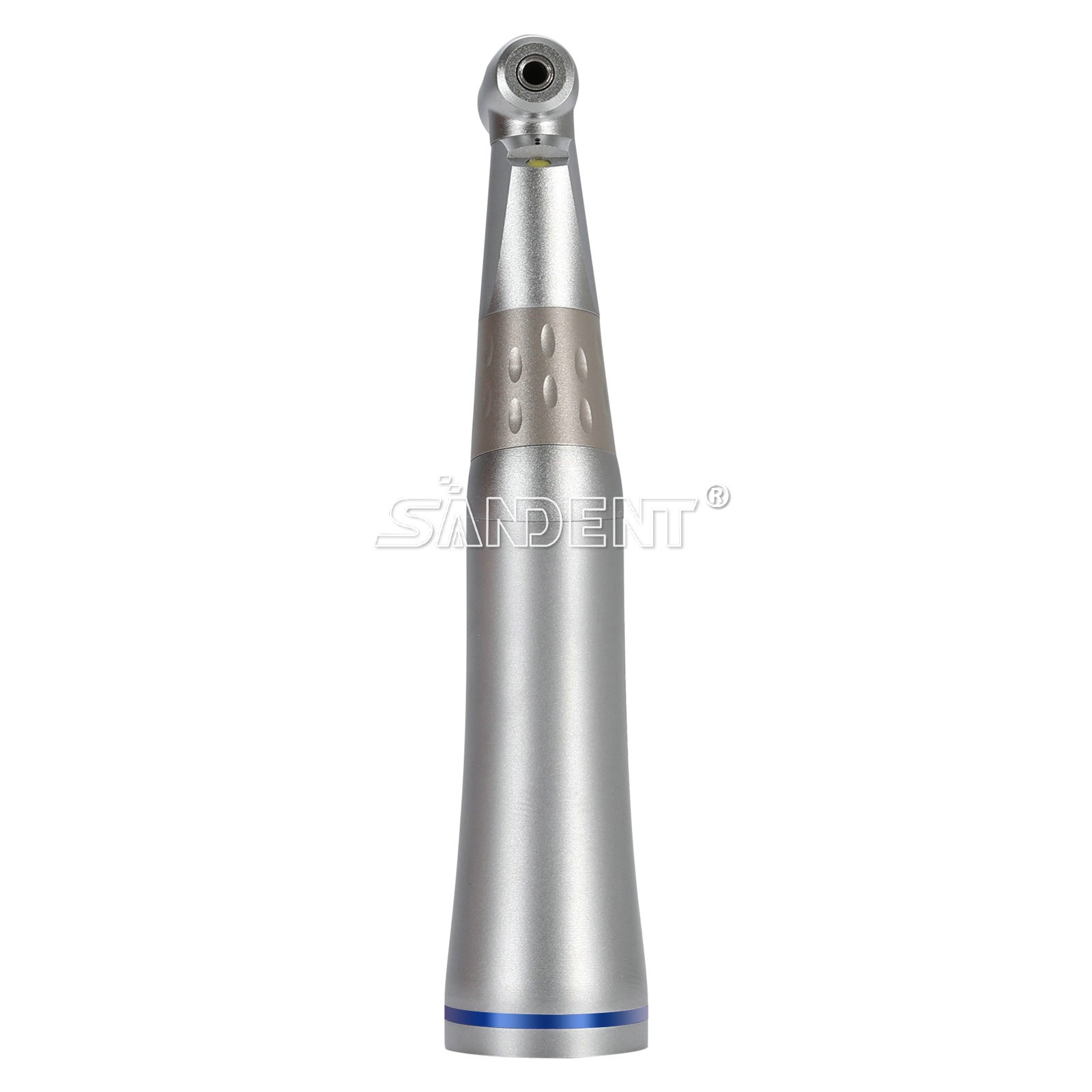 SANDENT Dental 1:1 LED Contra Angle Handpiece E-generator Push button Inner dt