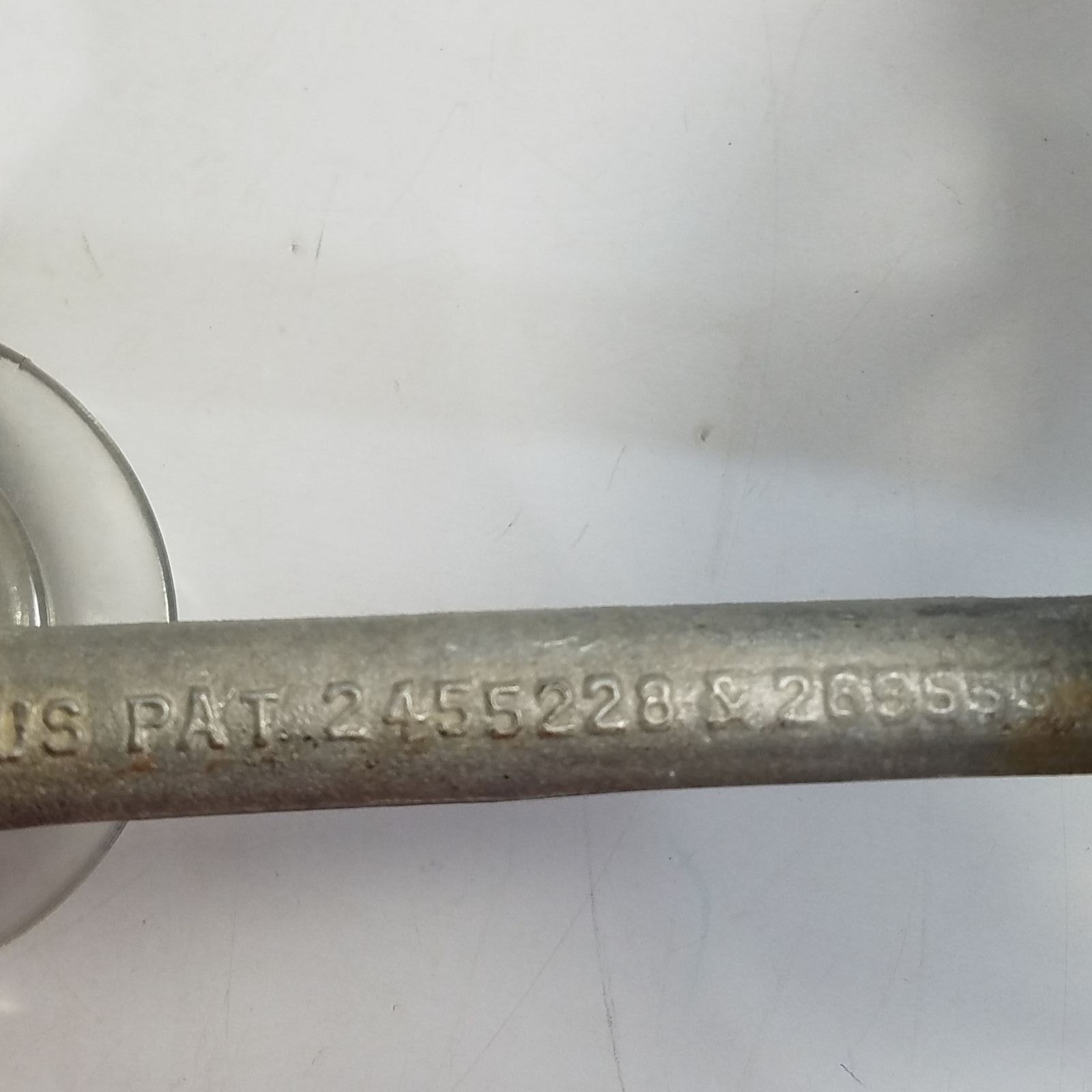 Case Span Bracket RH ALCOA P207/FC SE1 4 Glass Insulators Telegraph Phone 1950s