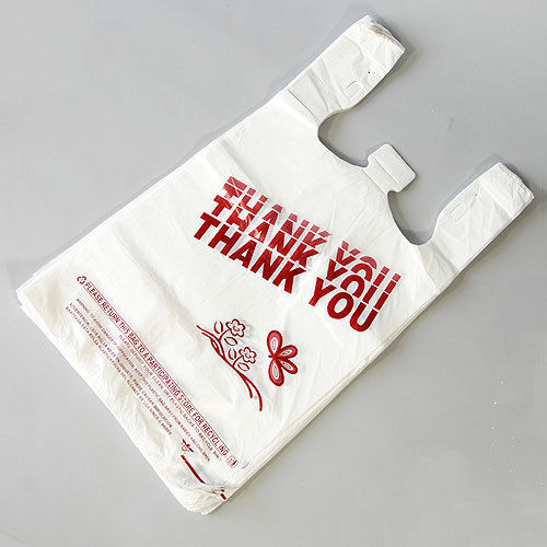 T-Shirt Bag ThankYou Plastic Grocery retail Carry out Bags (Large ,Medium,Small)