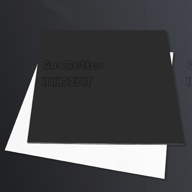 PVC Plastic Sheet Thin Slice White Black Thick 0.2 mm 0.3 mm – 2 mm A3 A4 A5