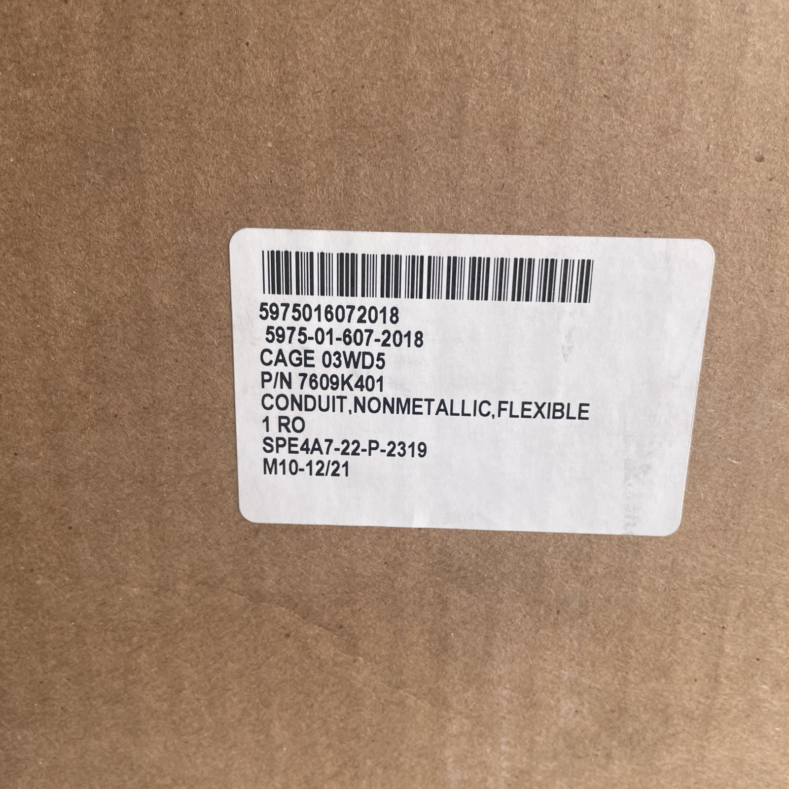 3/4″ x 100′ Black Flexible Liquid Tight Non-Metallic Conduit – NIB
