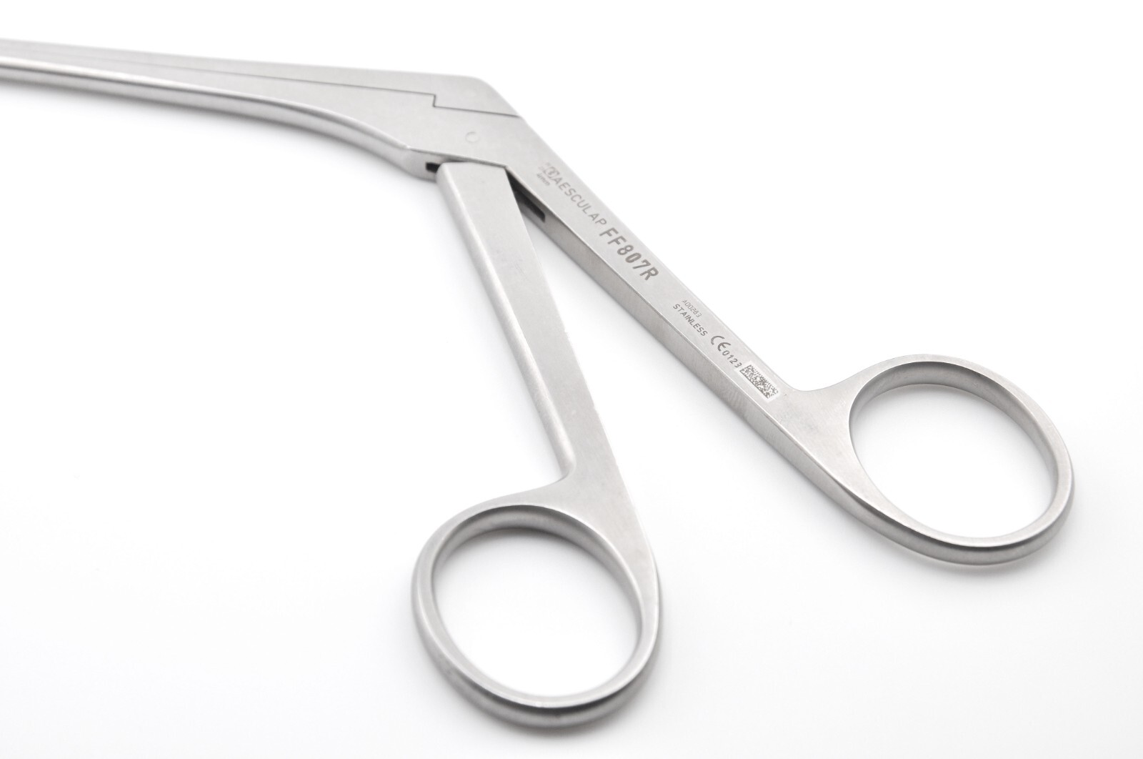 AESCULAP FF807R Surgical Spurling Pituitary Straight Rongeur 4mm x 10mm Bite 7″