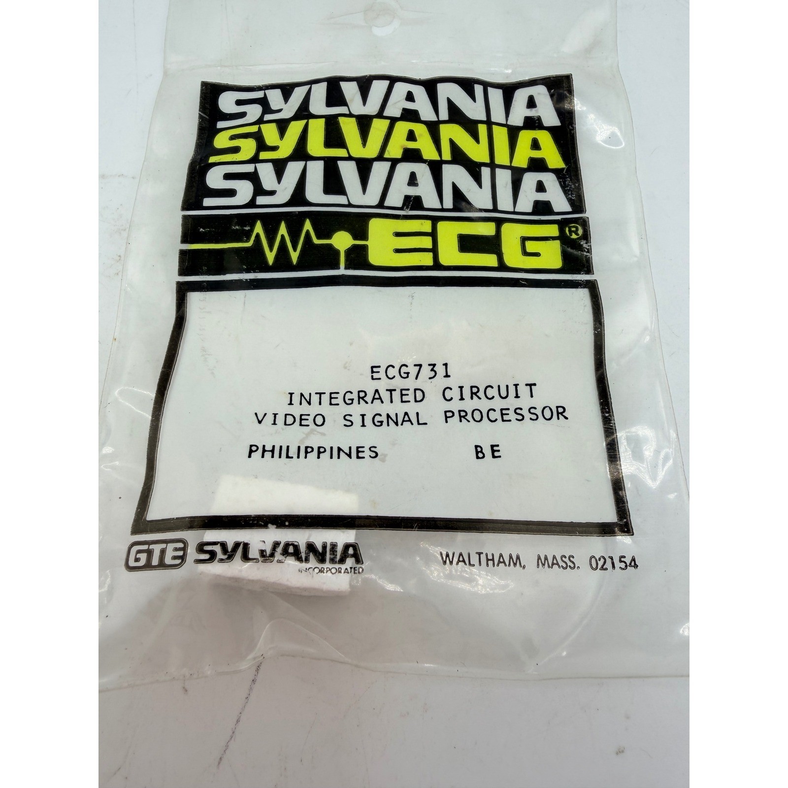 Sylvania ECG731 Integrated Circuit Video Signal Processor GTE NOS Philippines