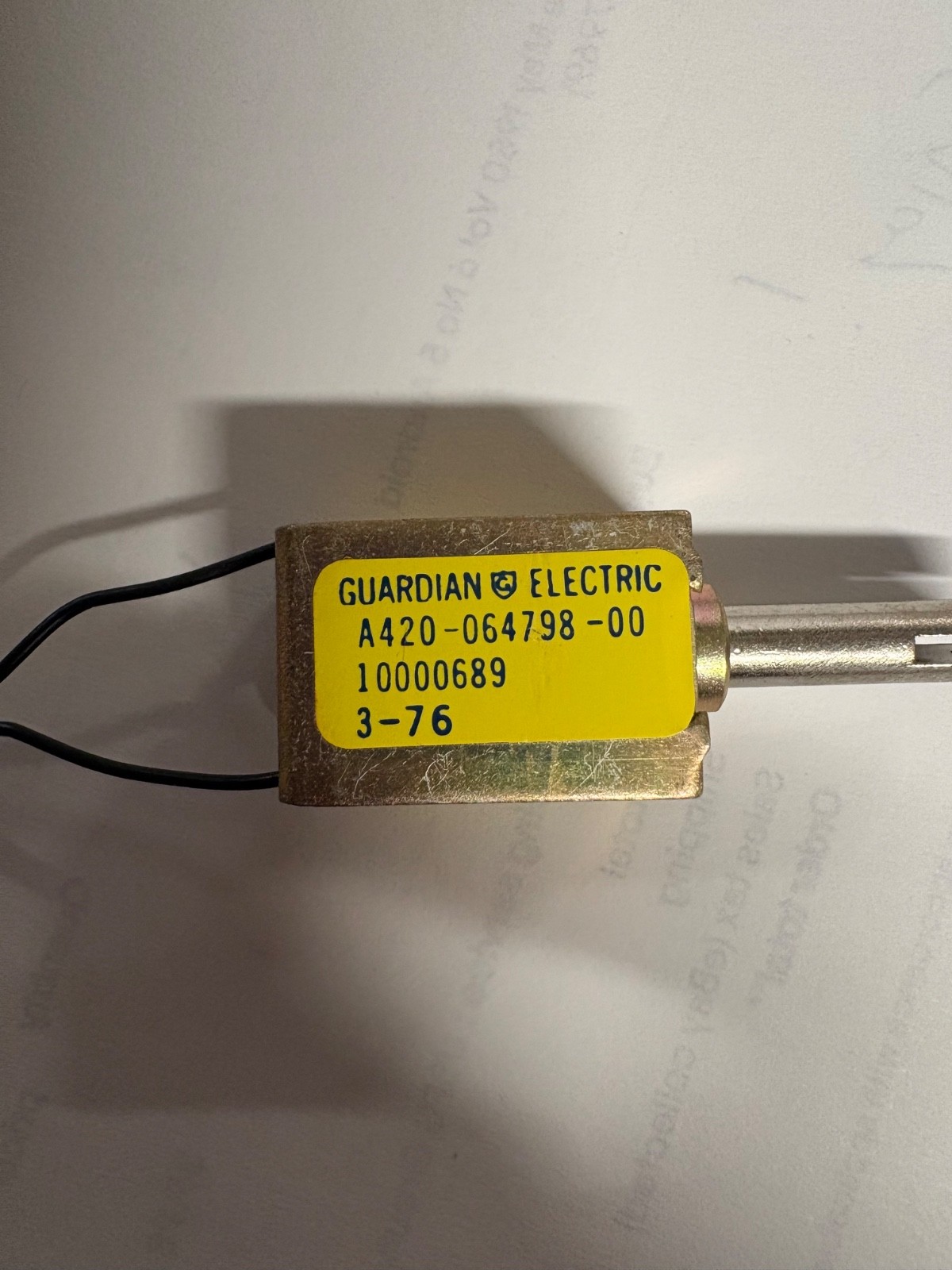 lot (32) Guardian Electric A420-064798-00 frame solenoids NEW OLD STOCK