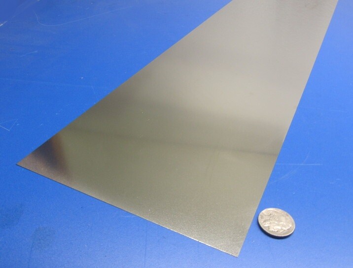 316 Stainless Steel Sheet Soft .005″ Thick x 6.0″ Width x 100.0″ Length