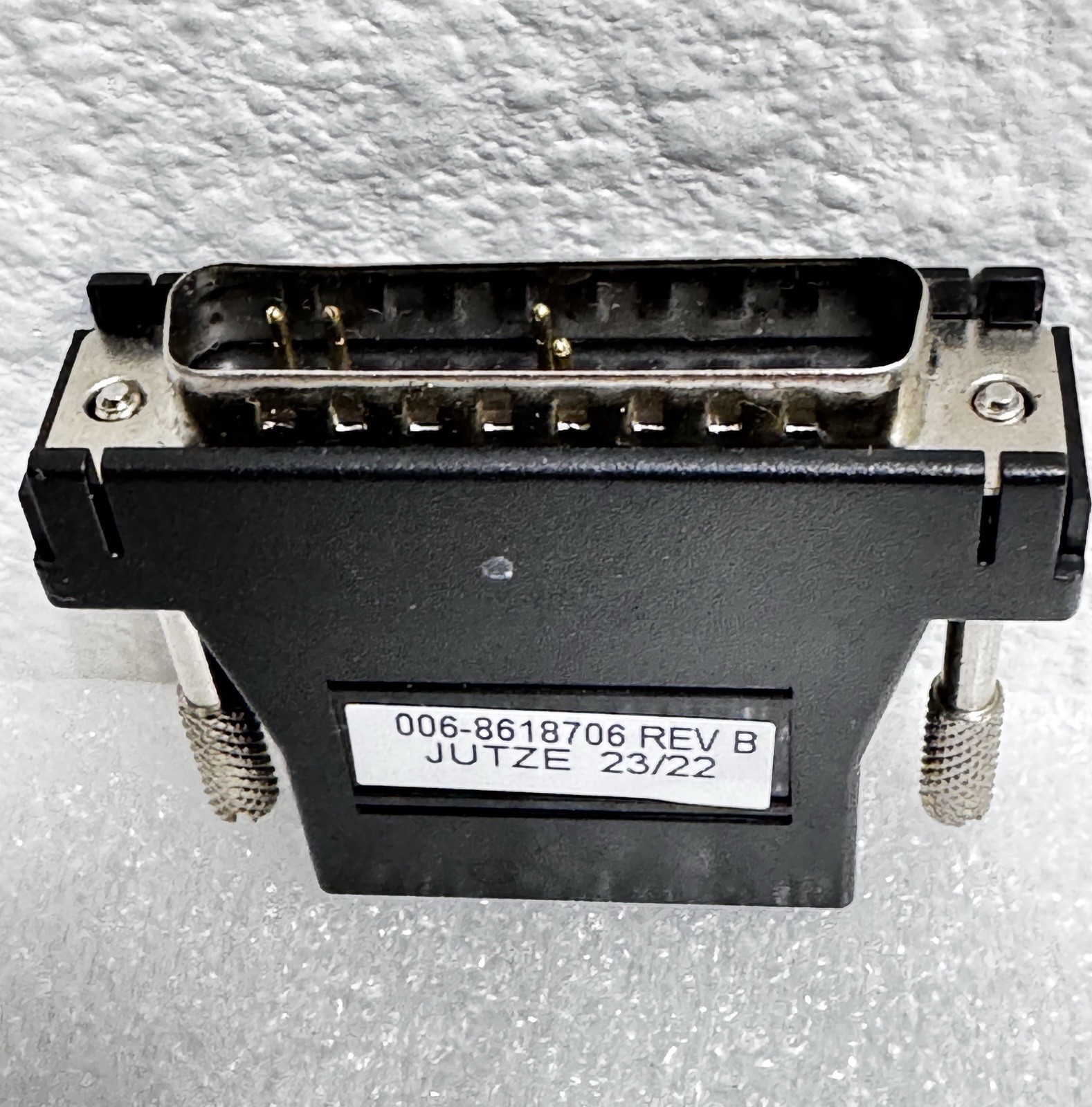 NCR 1639-K158 CN10328 006-8618706 DB25 RJ45 Serial Printer Adapter for Aloha Sys
