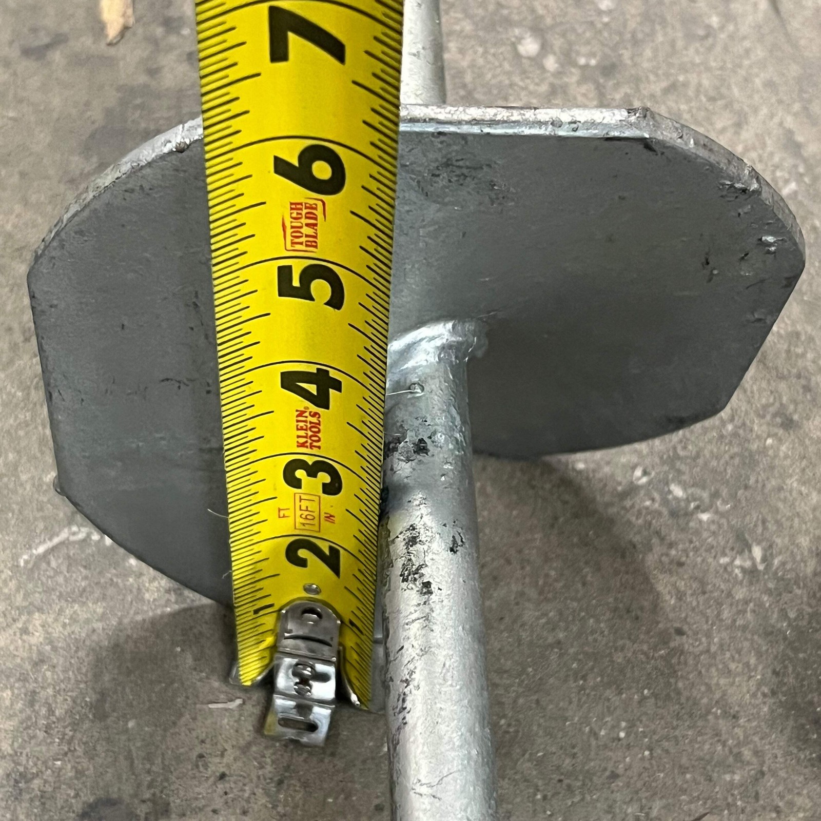 MACLEAN No Wrench Anchor Rod 3/4″ x 66″ Galvanized Steel J6526WCA
