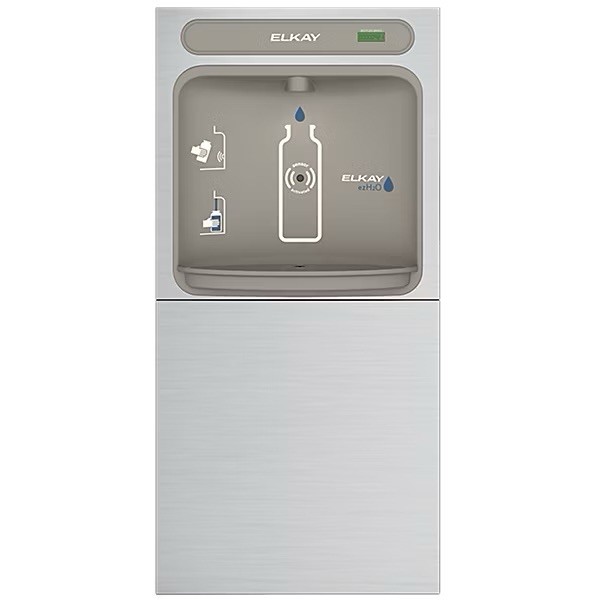 Elkay LZWSMDK ezH2O® In-Wall SS Bottle Filling Station Filtered Non-Refrigerated