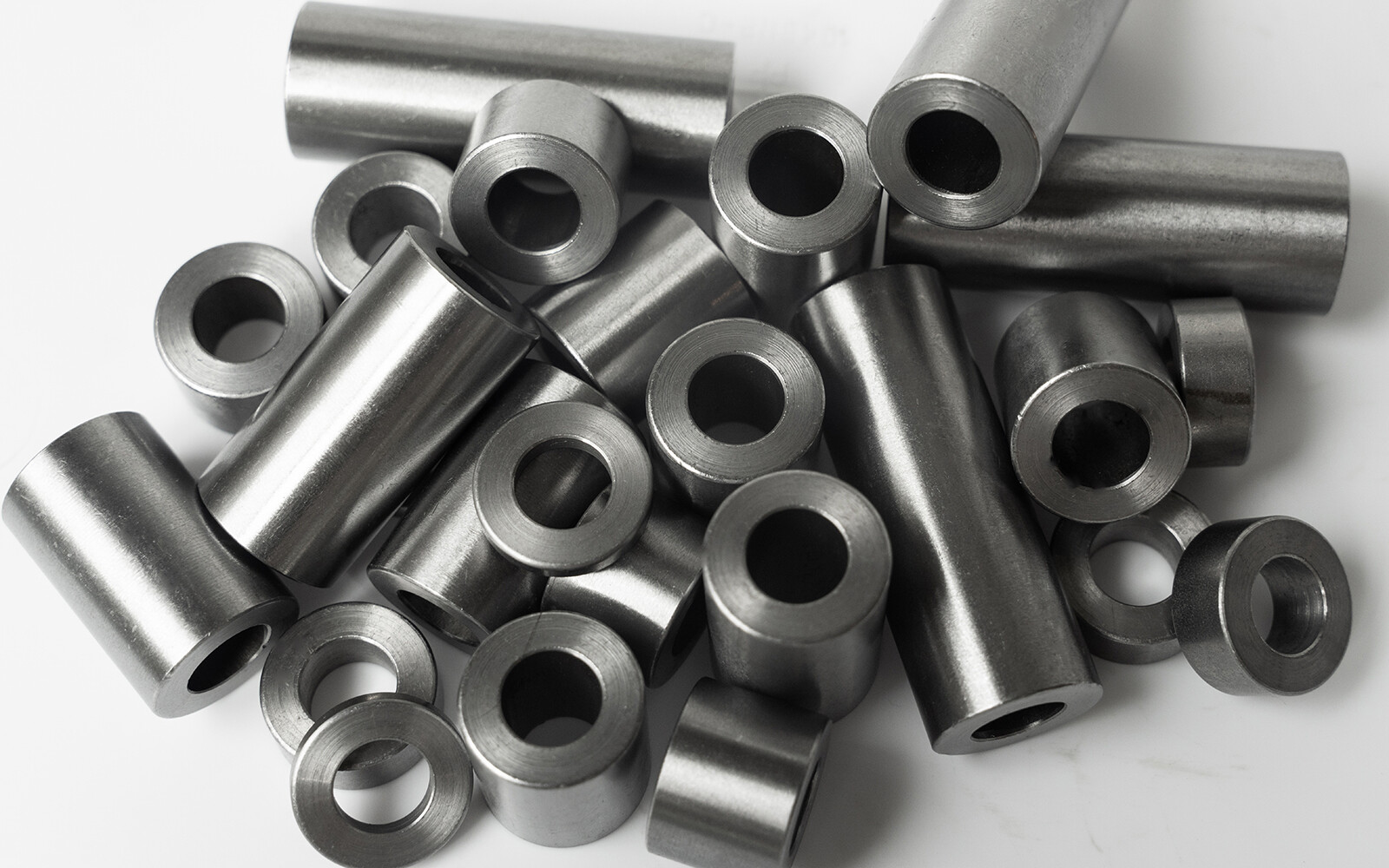 New Mild Steel Spacer Bushing 3/4″ OD x 1/2″ ID–Fits M12 or 1/2″ Bolts