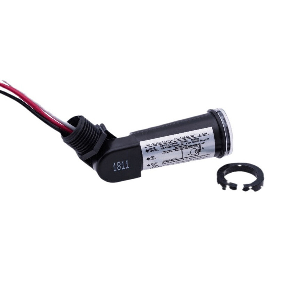 5 LED 120V Dusk To Dawn Outdoor Swivel Photo Cell Light Control Photocell Sensor