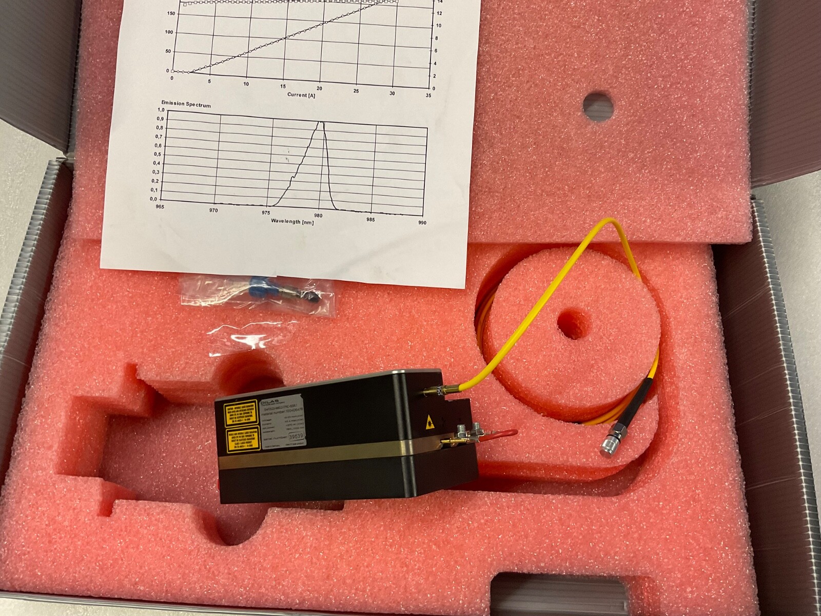 Rofin Dilas D4F2S22-980.2-175C-IS58.1 Continuous Wave-Operation Coherent AS IS