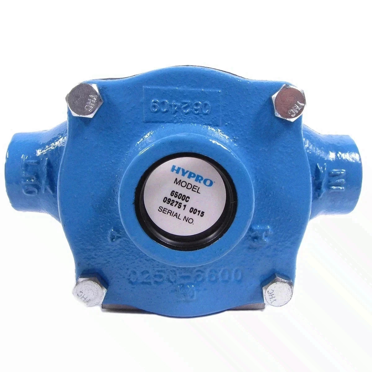 Hypro 6 Roller Cast Iron Pump, 22 GPM, 3/4″ FPT Ports, 5/8″ Shaft – 6500C