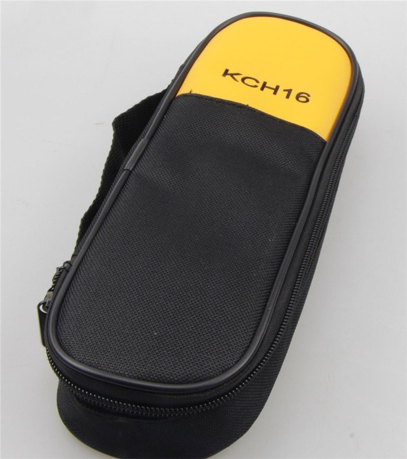 Fluke T5-1000 T5-600 Carry Soft Case/Bag Double Zipper Use For Clamp Meter np