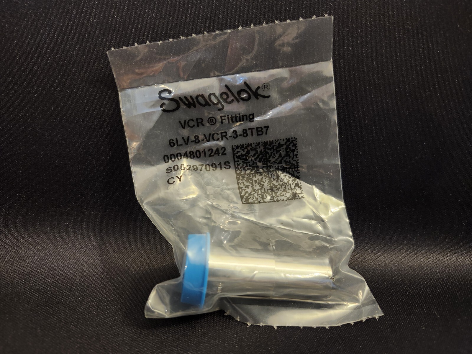 2 Pack – Swagelok Long Tube Butt Weld Gland, Stainless 1/2 in. 6LV-8-VCR-3-8TB7