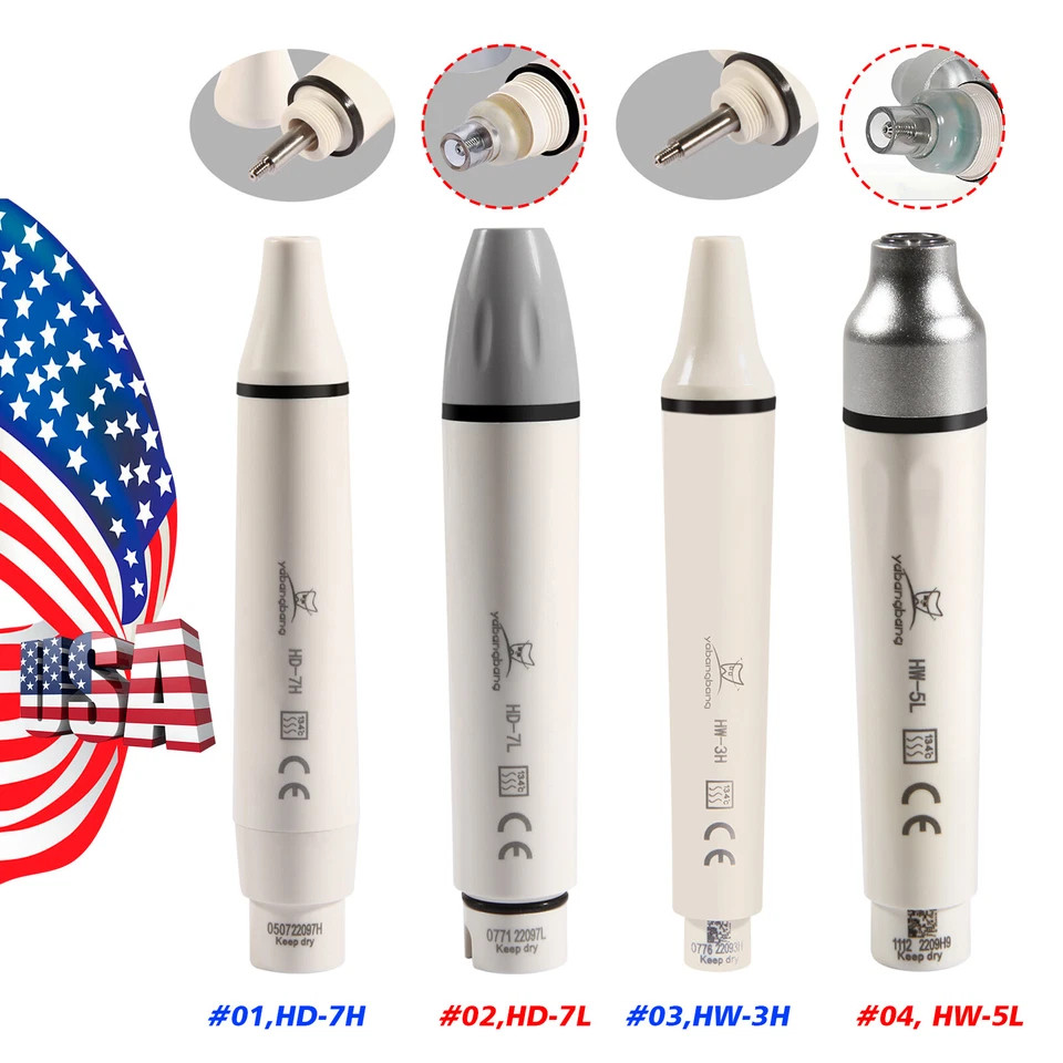 Dental Ultrasonic Piezo Scaler Handpiece LED Fit for Woodpecker/EMS/SATELEC Top