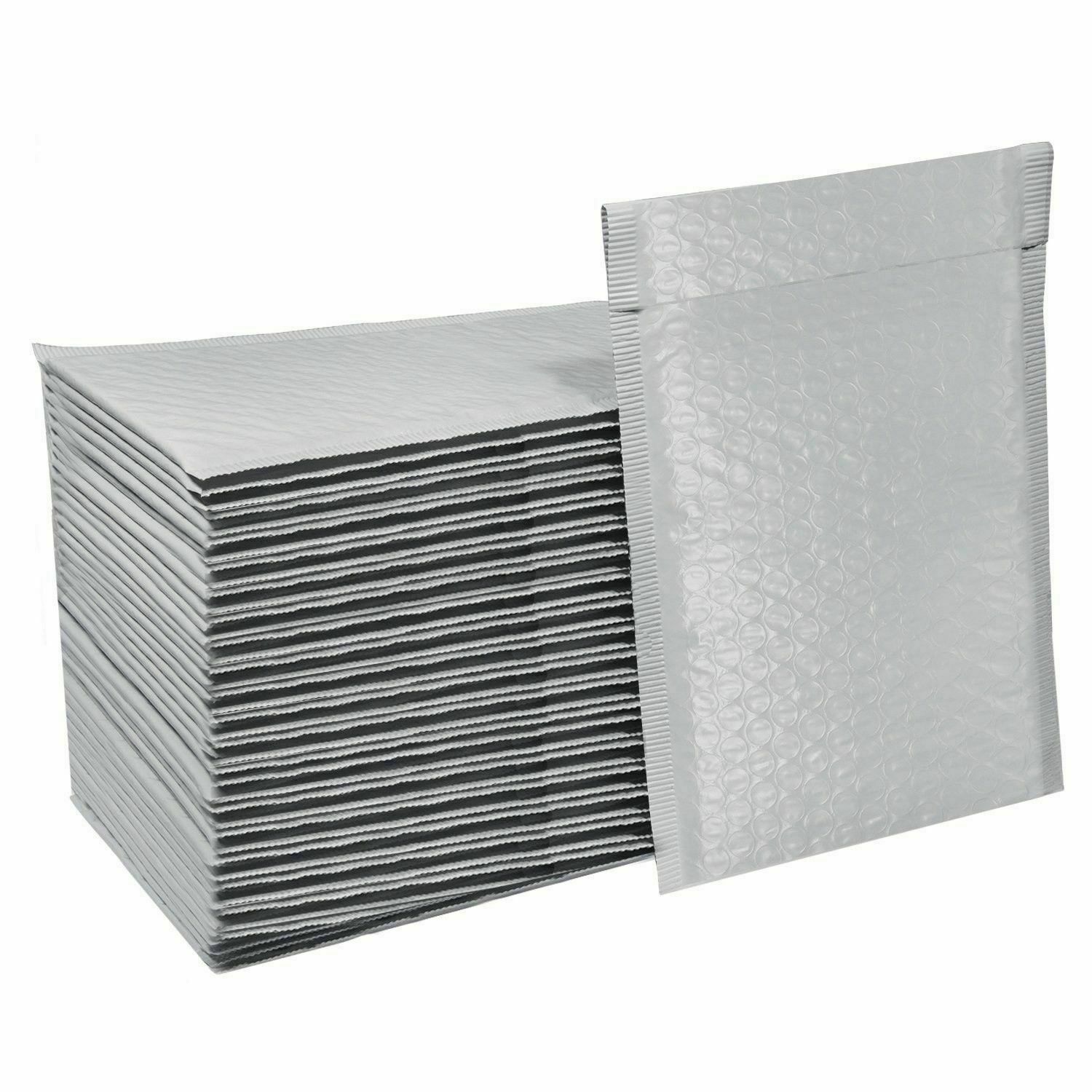 ANY SIZE POLY BUBBLE MAILERS SHIPPING PADDED BAGS MAILING ENVELOPES SELF SEAL