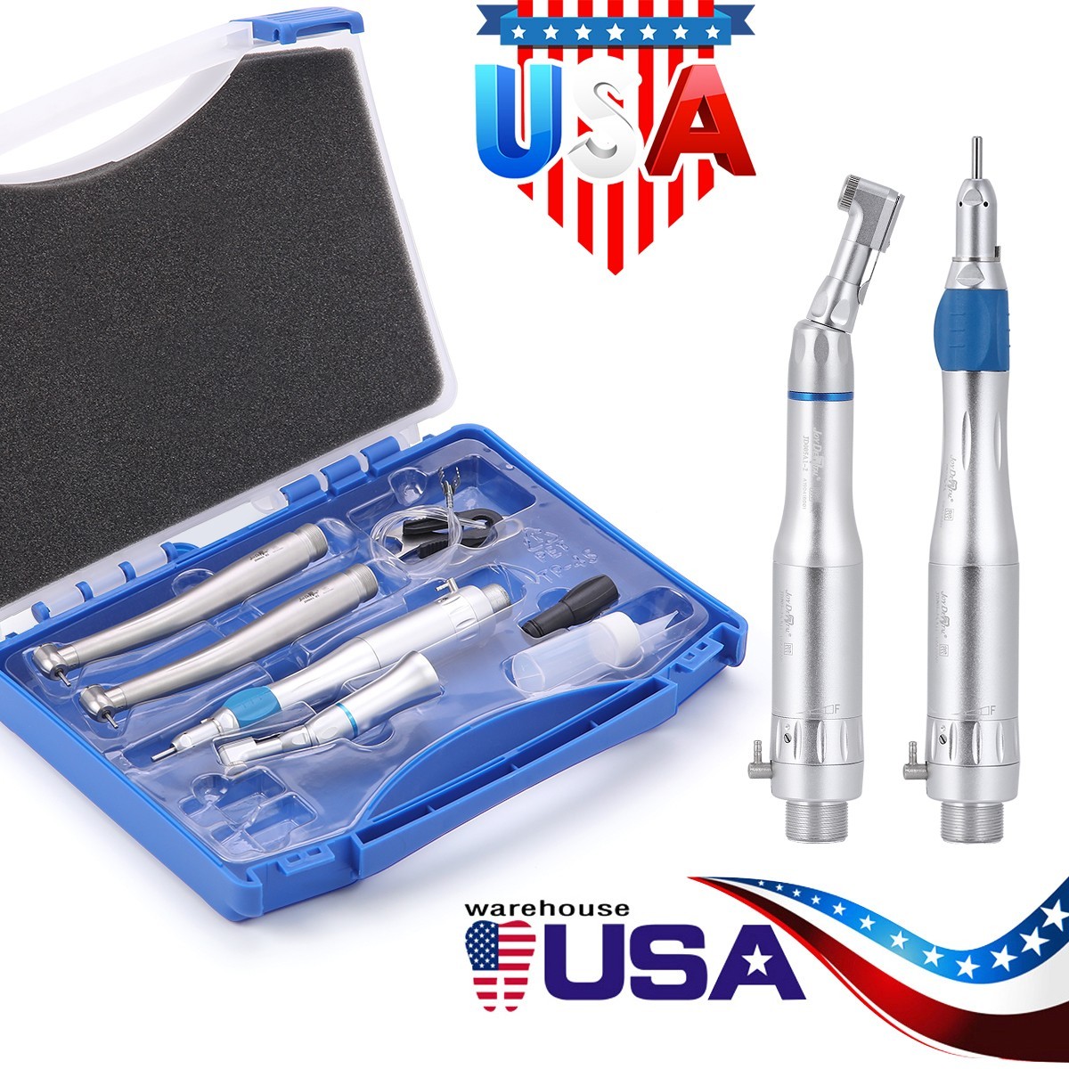 Dental Turbine High and Low Speed Handpiece Kit 2 Hole Set