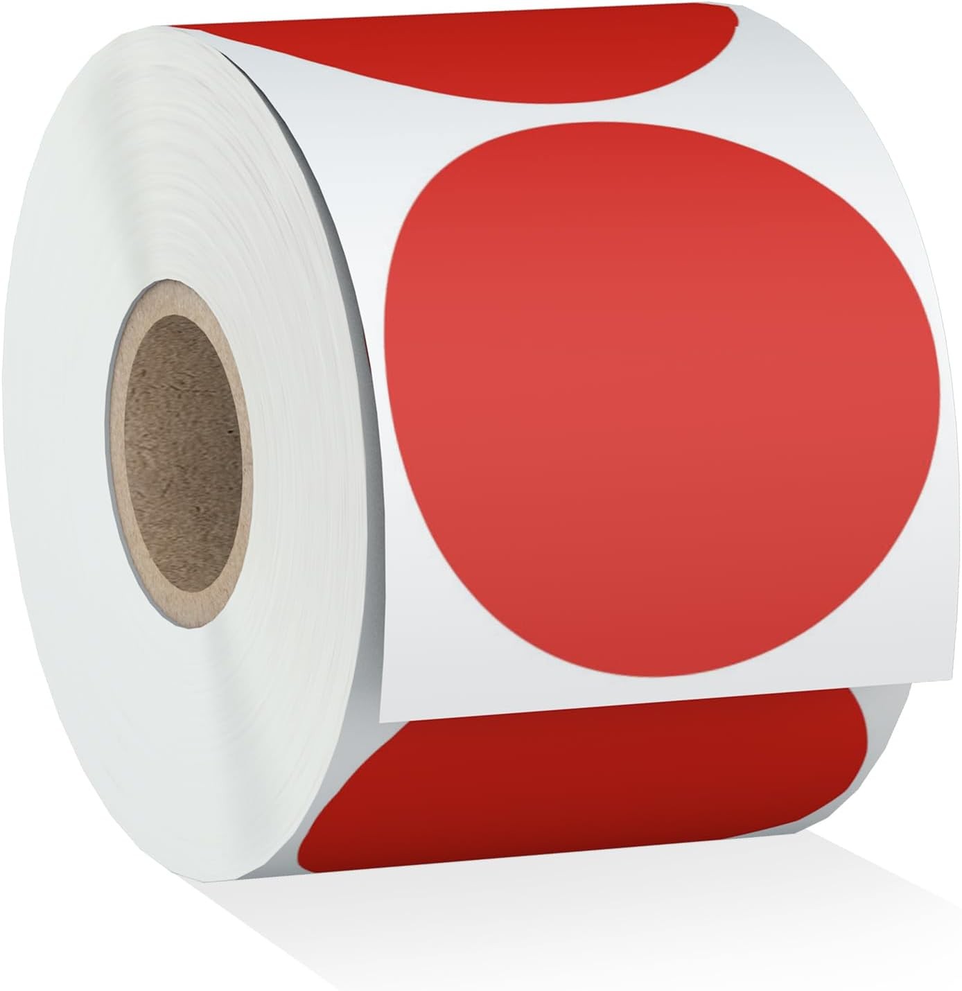 2″ 750 Labels Circle Direct Thermal Stickers Labels Roll Compatible Wi