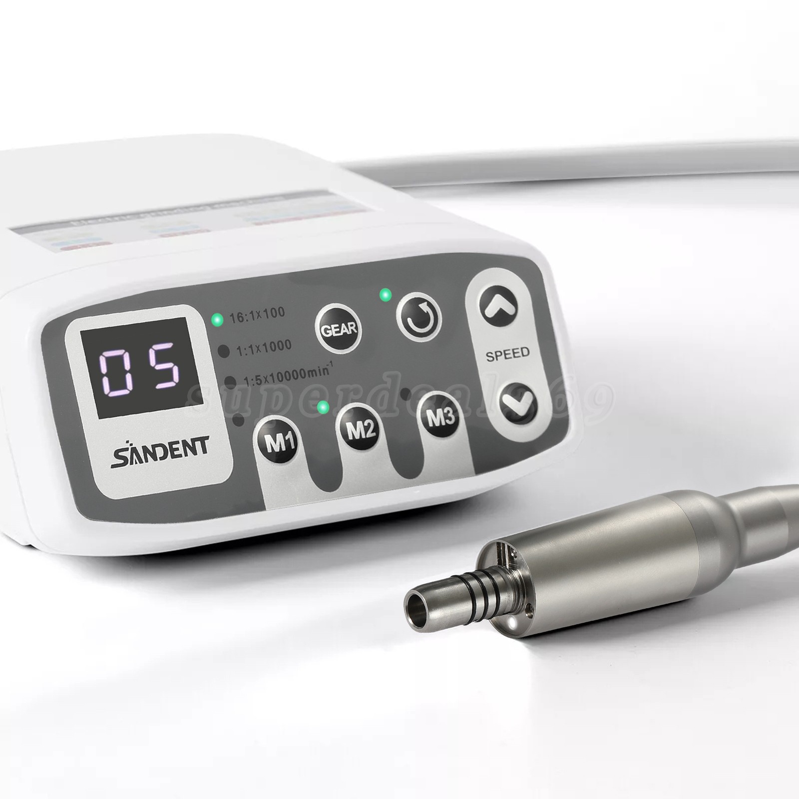 Dental Fiber Optic LED High Speed Turbine Handpiece 4/6Hole Coupling Fit KAVO