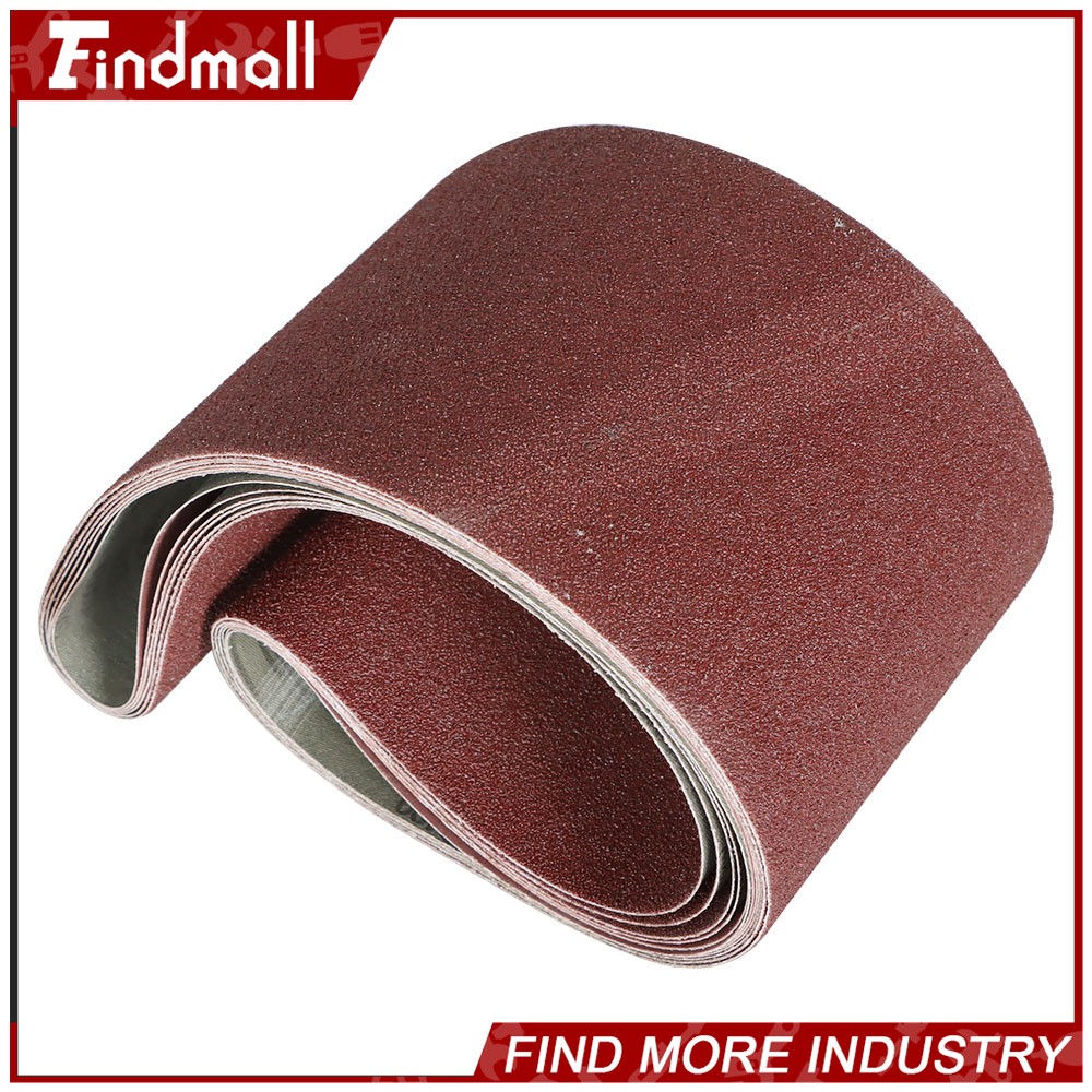 Findmall 6 Pack 6 X 48 Inch 60 80 120 150 240 400 Grits Belts Sander Sandpaper