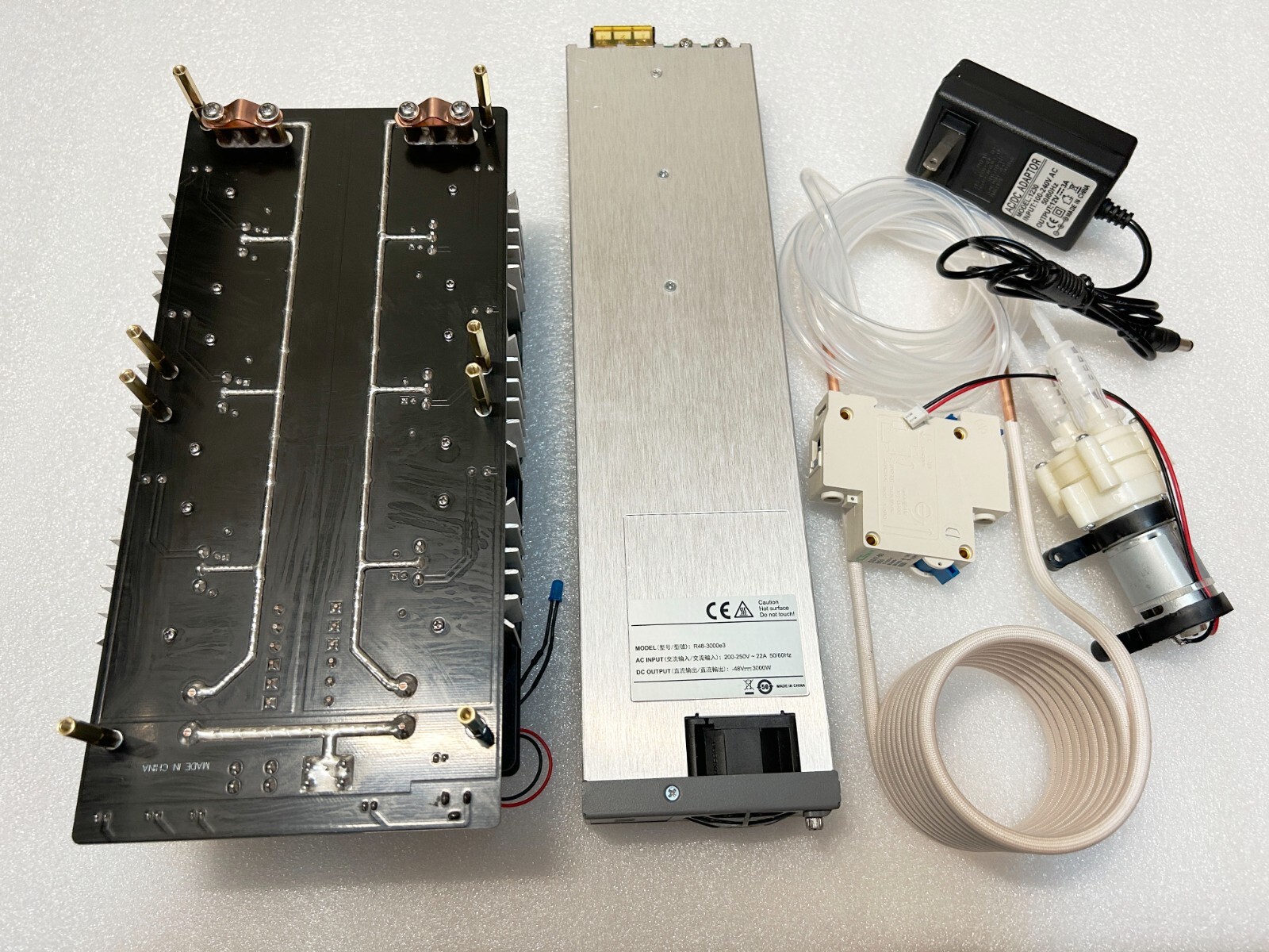 Induction Heater Module ZVS Heating Board Kit with DC 3000W Power Supply Adapter