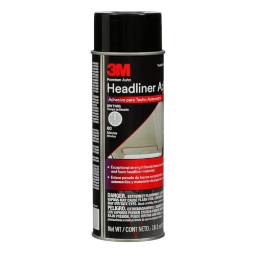 3M 38808 Headliner & Fabric Adhesive 18.1oz High Strength Spray Glue Auto