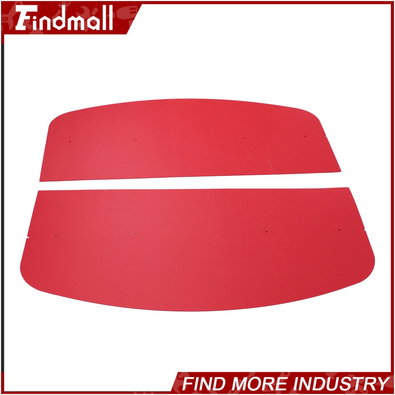 52″ X 52″ For Rops Canopy Tractor and Mowers Umbrella Block The Rain Red