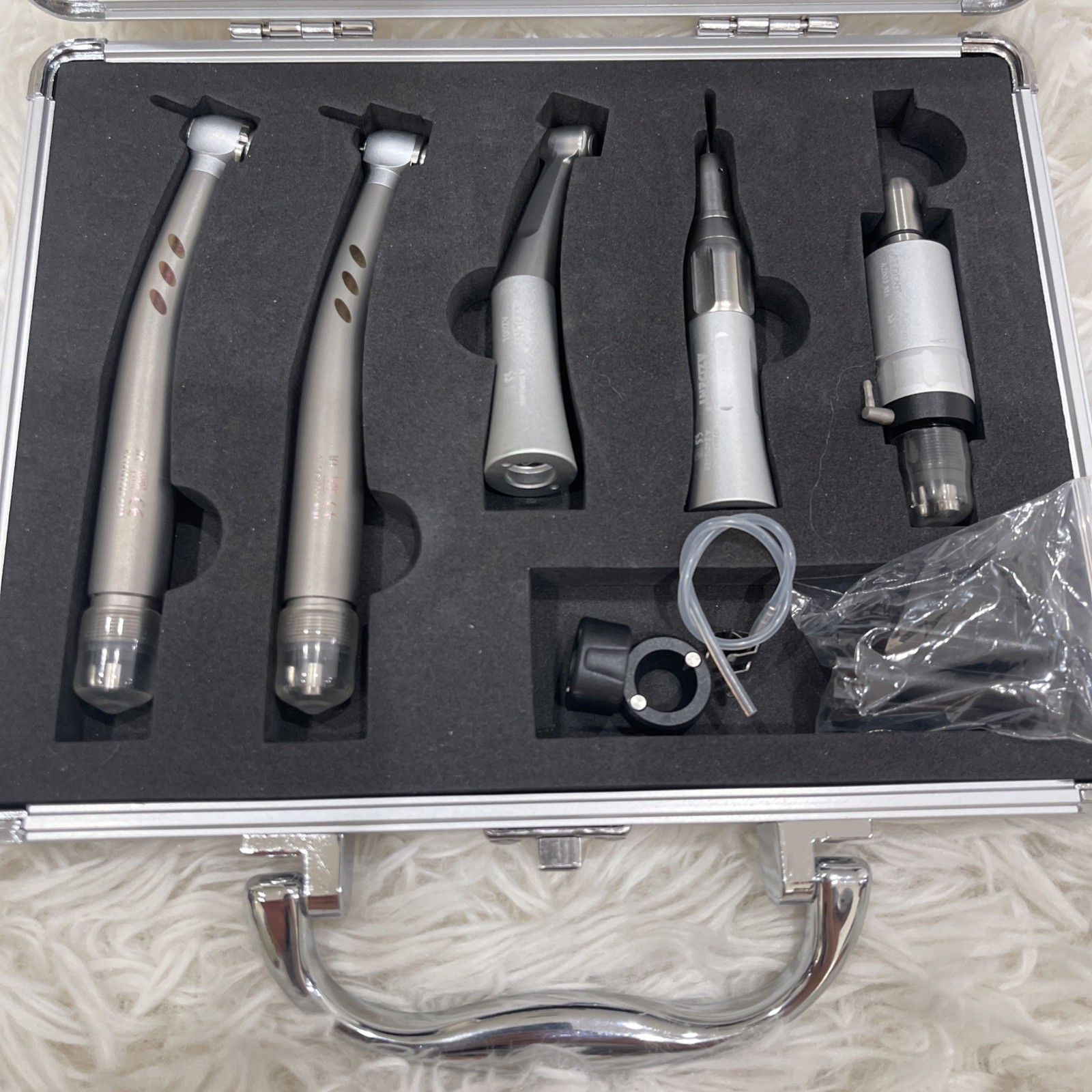 Dental Handpiece Kit LED High Speed & Low Speed With Air Scaler Handpiece 2H/4H