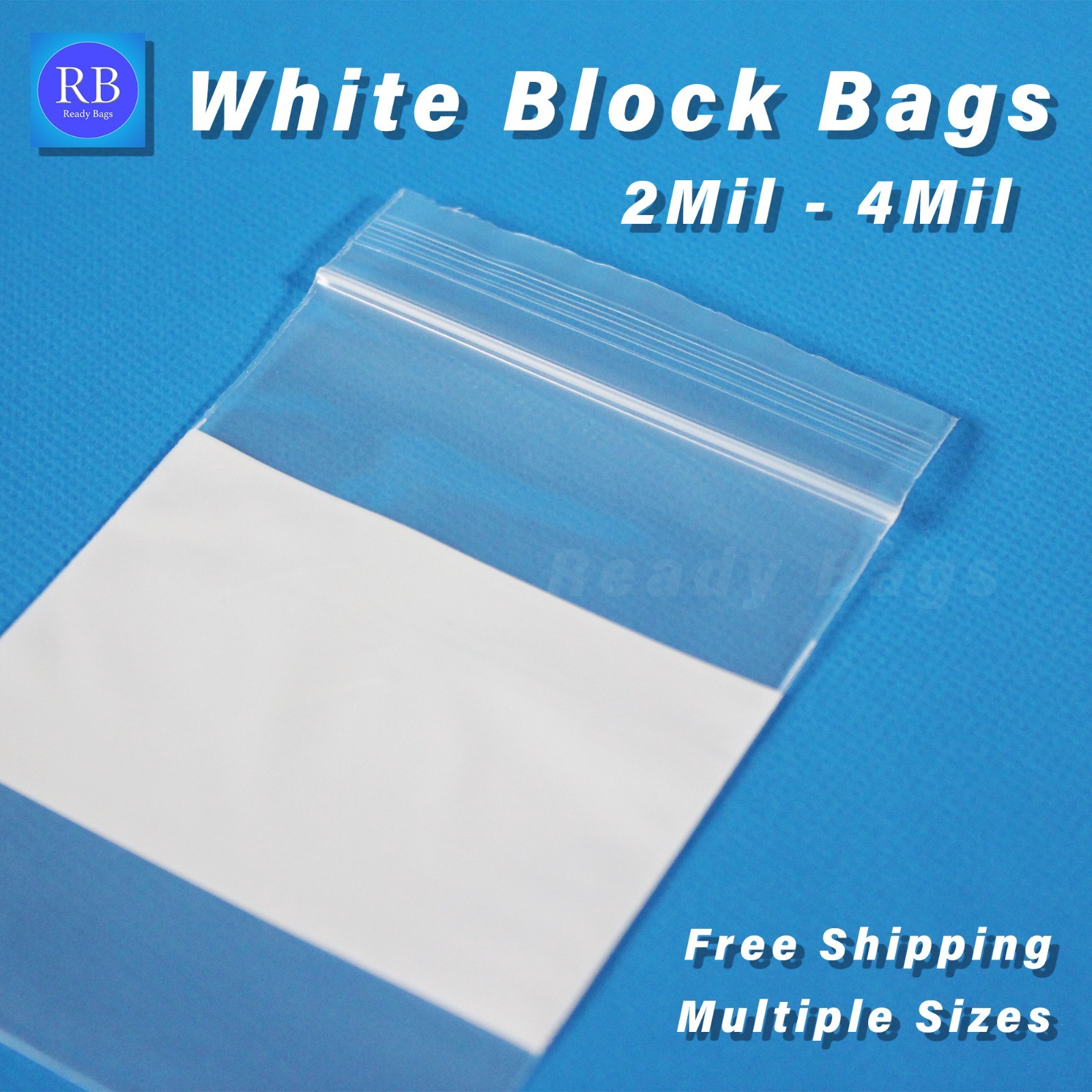 4×6″ Zip Plastic Reclosable Bags 2Mil 3Mil 4Mil 6Mil Top Lock Jewelry Baggies