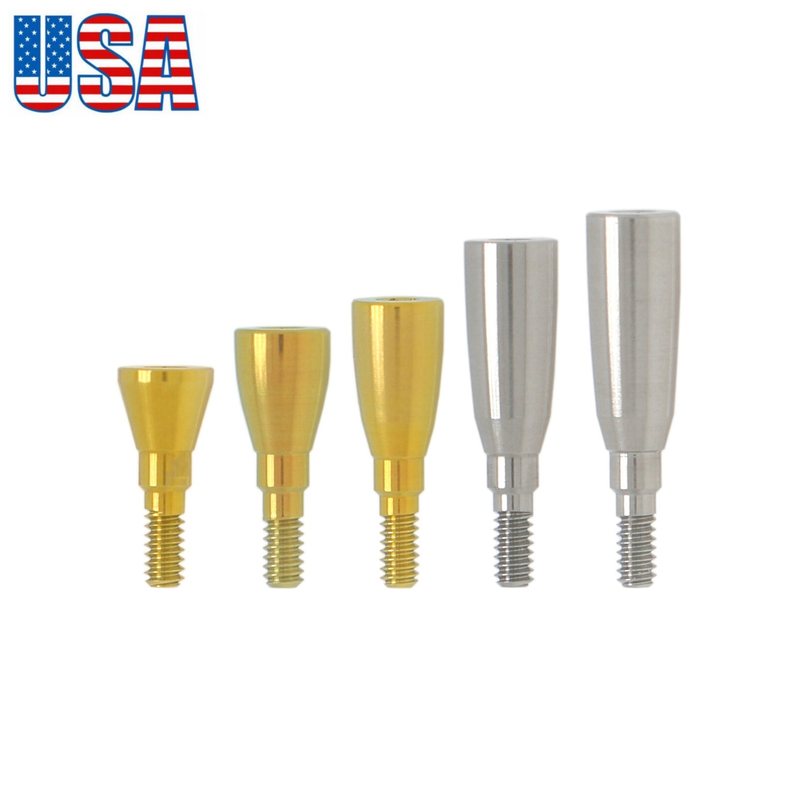 US Dental Healing Abutment NC/RC fits Straumann ITI BL/BLT Cover Screw Cap Ø4.5