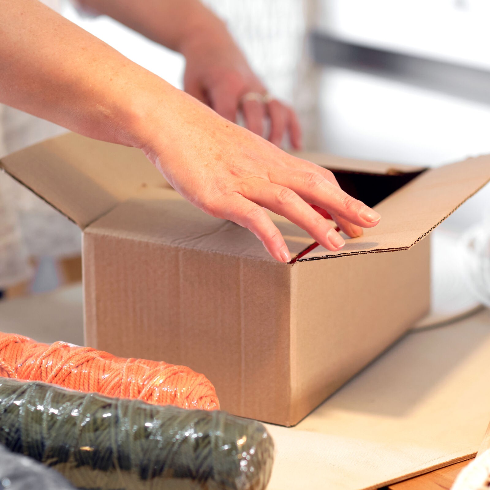 25x 8x6x3 Flat Corrugated Shipping Boxes – Secure Packing for Shallow Items
